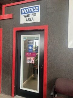 Lozano & Sons waiting area entrance